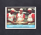 1961 Topps # 25 Reds Heavy Artillery Frank Robinson Pinson Bell SHIPPING IS FREE