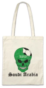 Saudi Arabia Football Comet Stofftasche Einkaufstasche Soccer Flag World - Picture 1 of 1