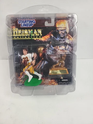 Starting Lineup Boston College Doug Flutie Heisman 97' Action figure autographed Cover