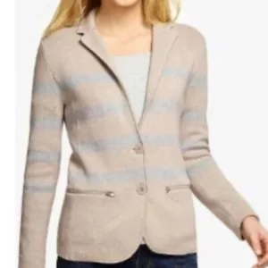 Talbots klassischer Strick Pullover Blazer groß Karriere Freizeit Arbeit - Bild 1 von 6