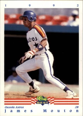 1992 Classic/Best Card # 207 James Mouton Osceola Astros MINT - Image 1 of 2