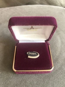 PIN DE SOLAPA/CORBATA DE PLATA ESTERLINA KEMPER NUNCA USADO - Imagen 1 de 2