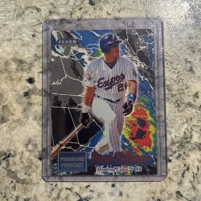1998 FLEER TRADITION PROMISING FORECAST BRAD FULLMER #3 MONTREAL EXPOS - Image 1 of 2
