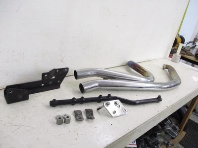 96 Harley Davidson FXSTC Softail Evo Aftermarket Exhaust 1996 Foto 1 de 4