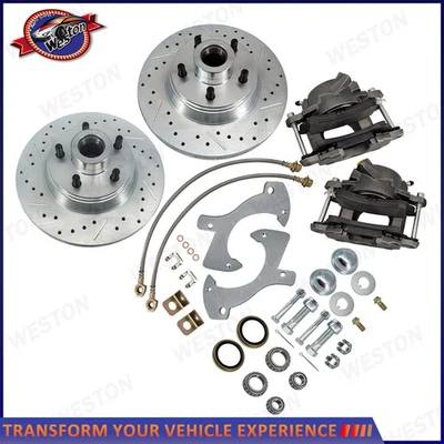 For Ford Galaxie Ranchero Full-Size 1957-1968 Brand New Front Disc Brake Kit - Изображение 1 из 4