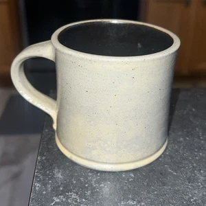 Conner Prairie Mug Stoneware Pottery Tan Glaze Hand Thrown Mint - Picture 1 of 9