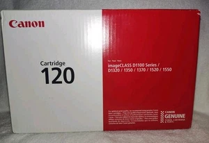 NEW GENUINE - CANON 120 BLACK TONER CARTRIDGE - 2617B001 - Sealed Box - Bild 1 von 5
