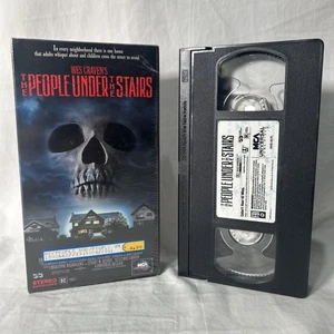 The People Under the Stairs (VHS, 1992) First Release Wes Craven CLEAN - Picture 1 of 5