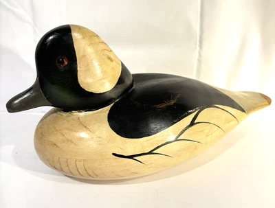 VTG Ducks Unlimited Special Edition Bufflehead Drake Decoy Signed By Paul Miguel - Image 1 of 4
