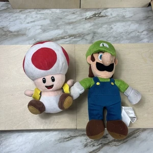 Super Mario Luigi & Toad Plüsch - Bild 1 von 8
