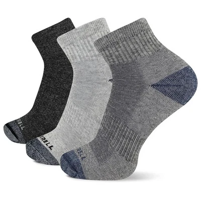 Men's 3 Pack Cushioned Performance Hiker Socks (Low/Quarter/Crew Socks), Char... - Image 1 of 4