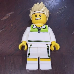 LEGO Tennis player male Ace minifigure Collectible Series 7 CMF Col105 - Picture 1 of 2
