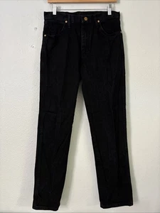 WRANGLER 1013MWZWK Corte Vaquero Ajuste Original Para Hombre 30x34 100% Algodón Denim Negro - Imagen 1 de 5