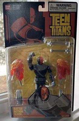Teen Titans Battle Action Slade Bandai Cartoon Network 5” muy buen estado como nuevo sellado Foto 1 de 4
