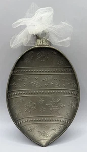 International Silver Company Vintage Christmas Ornament Dish Tray  - Picture 1 of 5