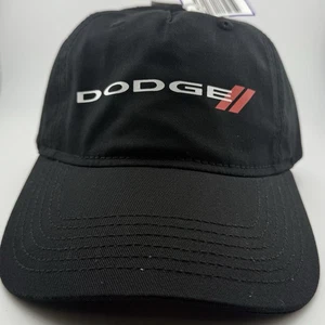 Dodge Logo Hat Cap Black OSFM adjustable licensed - Picture 1 of 4