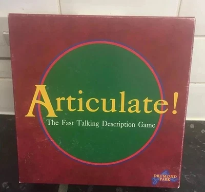 ORIGINAL ARTICULATE ! - THE FAST TALKING DESCRIPTION GAME BY DRUMOND PARK 1998 E - Image 1 of 4
