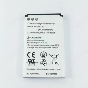 UK Li-ion BL-5C Battery 3.7V for PHILIPS Avent SCD600 SCD610 - Picture 1 of 3