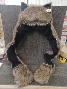 Wishpets #95101 Mink Grizzly Bear Hat NWT - Picture 1 of 1