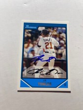Houston Astros JR TOWLES Signed Card