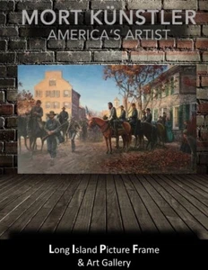 Mort Kunstler Lion Of The Valley Signed L/ED Print - Picture 1 of 2