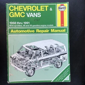 Haynes Chevrolet GMC VANS 1968 - 1991 Owners Workshop Manual 345 - Bild 1 von 2