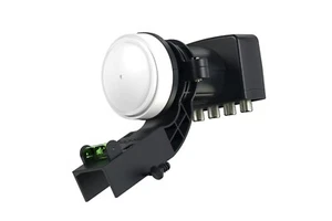 Quad LNB 4 Output Labgear Universal Satellite for SKY HD Freesat with Bracket - Afbeelding 1 van 7