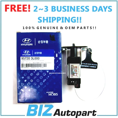 ¡GENUINO! ABRIDOR DE PUERTA DE LLENADO DE COMBUSTIBLE PARA 06-11 HYUNDAI AZERA OE# 95720-3L000 Foto 1 de 3