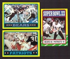 1986 Topps Football #1-199 ** Pick Your Card ~ Finish Your Set **