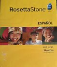 Rosetta Stone Spanish Levels 1 , 2, & 3 Espanol CD-rom - No Headset