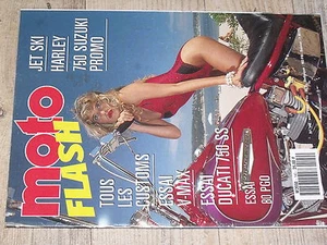 Moto Flash n°140 V-Max Ducati 750 SS Kawa EL 250 EN 500 Morini 501 Excalibur - Imagen 1 de 1
