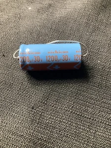 1200uF 30v Nichicon Electrolytic Capacitor - Picture 1 of 4