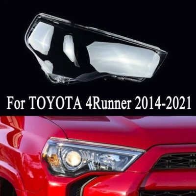 Auto Front Headlight Lens Cover Transparent Right For TOYOTA 4Runner 2014-2021 - Image 1 of 4