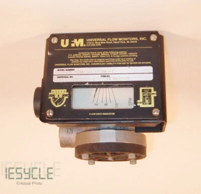 New Universal Flow Monitor type SN Meter 0010GM-4L-32V1.0-1ND-T. 0-10 GPM  - Image 1 of 4