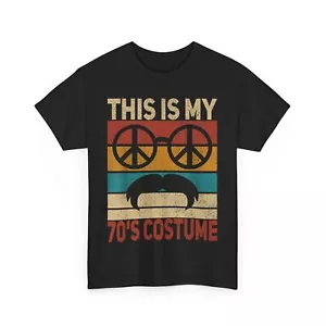 This Is My 70s Costume 70 Styles Men 70's Disco 1970s Outfit T-Shirt - Picture 1 of 8