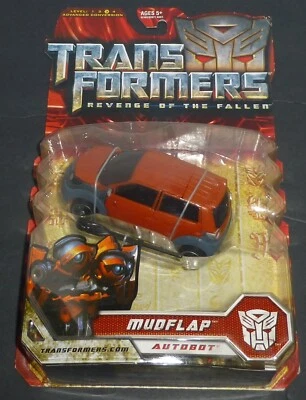 ТРАНСФОРМЕРЫ МЕСТЬ ПАДШЕГО АВТОБОТА 2008 MUDFLAP CHEVY TRAX НОВЫЙ MOSC - Изображение 1 из 4