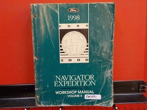 1998 LINCOLN NAVIGATOR FORD EXPEDITION  SERVICE MANUAL  BOOK 2 (FM291) - Picture 1 of 2