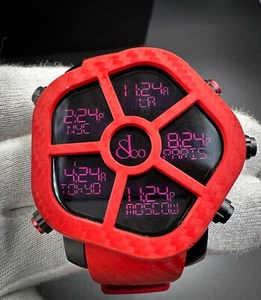 Jacob & Co. Ghost Digital 5-Time Zone 47mm PVD Steel - Full Box, Docs, & Extras - Picture 1 of 15