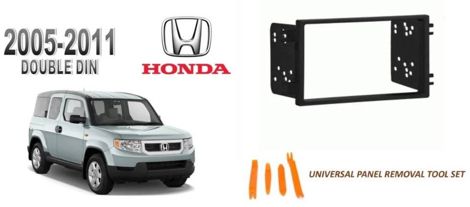 NUEVO HONDA ELEMENT 2005-2011 2 DIN COCHE ESTÉREO INSTALACIÓN TABLERO KIT, Juego de Herramientas Foto 1 de 1