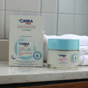 Ombia med Gesichtpflege 5% Urea Mit Dexpanthenol&Urea Trockene Haut 50ml