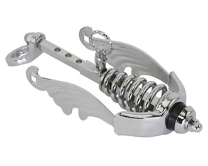 SPRING FORK SLAMMER W/WING EXTENDED CROWN CHROME. - Picture 1 of 1