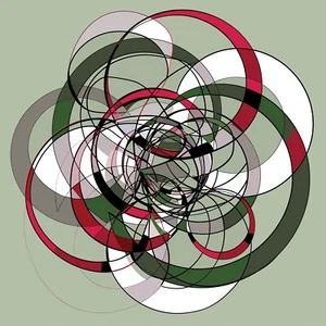 Ungegerahmte abstrakte Wandkunst, Poster, Druck. Ungegerahmte Leinwand, Bild, Wohnkultur. - Bild 1 von 5