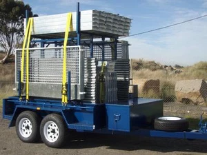 New Scaffolding Trailer Pack & Scaffold Deck 16.2m Long Up To 6.5m Reach Height - Picture 1 of 8