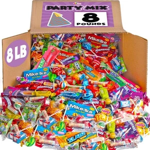 Big Bulk Süßigkeiten - 8 Pfund - einzeln verpackte Bonbons - Big Bulk Bonbons -... - Bild 1 von 5