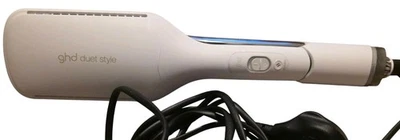 ghd дуэт 2-в-1 керамический утюжок горячий воздух волос Styler 410W - белый выпрямитель - Изображение 1 из 4