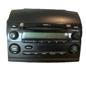 Toyota Radio Receiver Dash CD Fits 08-10 SIENNA 86120-08210 - Picture 1 of 3