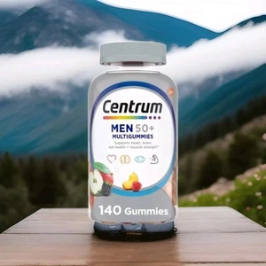 Centrum Multigummies Mens 50 Plus Gummy Vitamins Multivitamin 140 CT - Picture 1 of 1