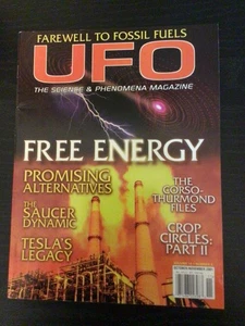 UFO The Science & Phenomena Magazine Vol 16 #5 Oct/Nov 2001 Free Energy Tesla - Picture 1 of 2