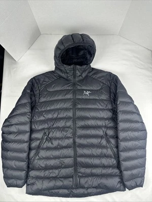 Arcteryx Cerium Hoody Black Mens Size Medium Small Repair Clean Condition - Image 1 of 4