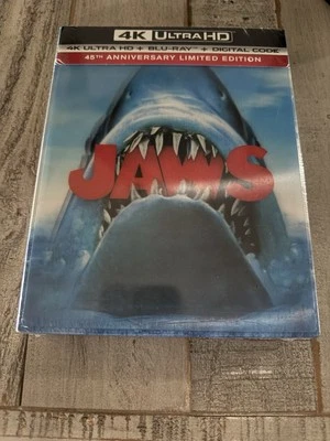 Jaws (45th Anniversary Limited Edition) (4K Ultra HD+Blu Ray+Digital, 1975) Foto 1 de 4